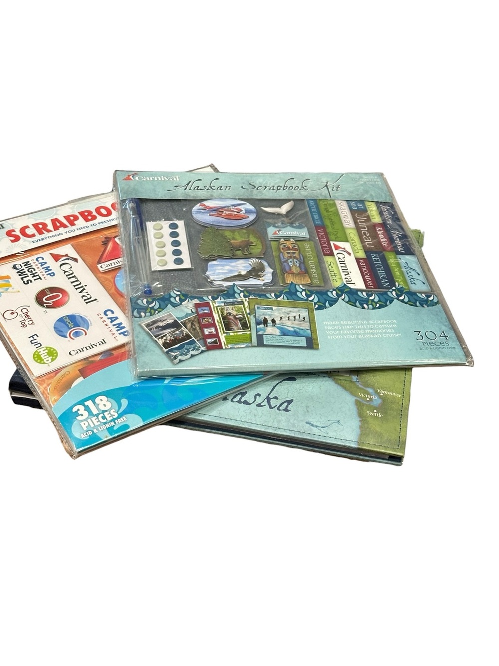Carnival Cruise Alaska Photo Scrapbook w/ 2 Kits - Picture 8 of 16